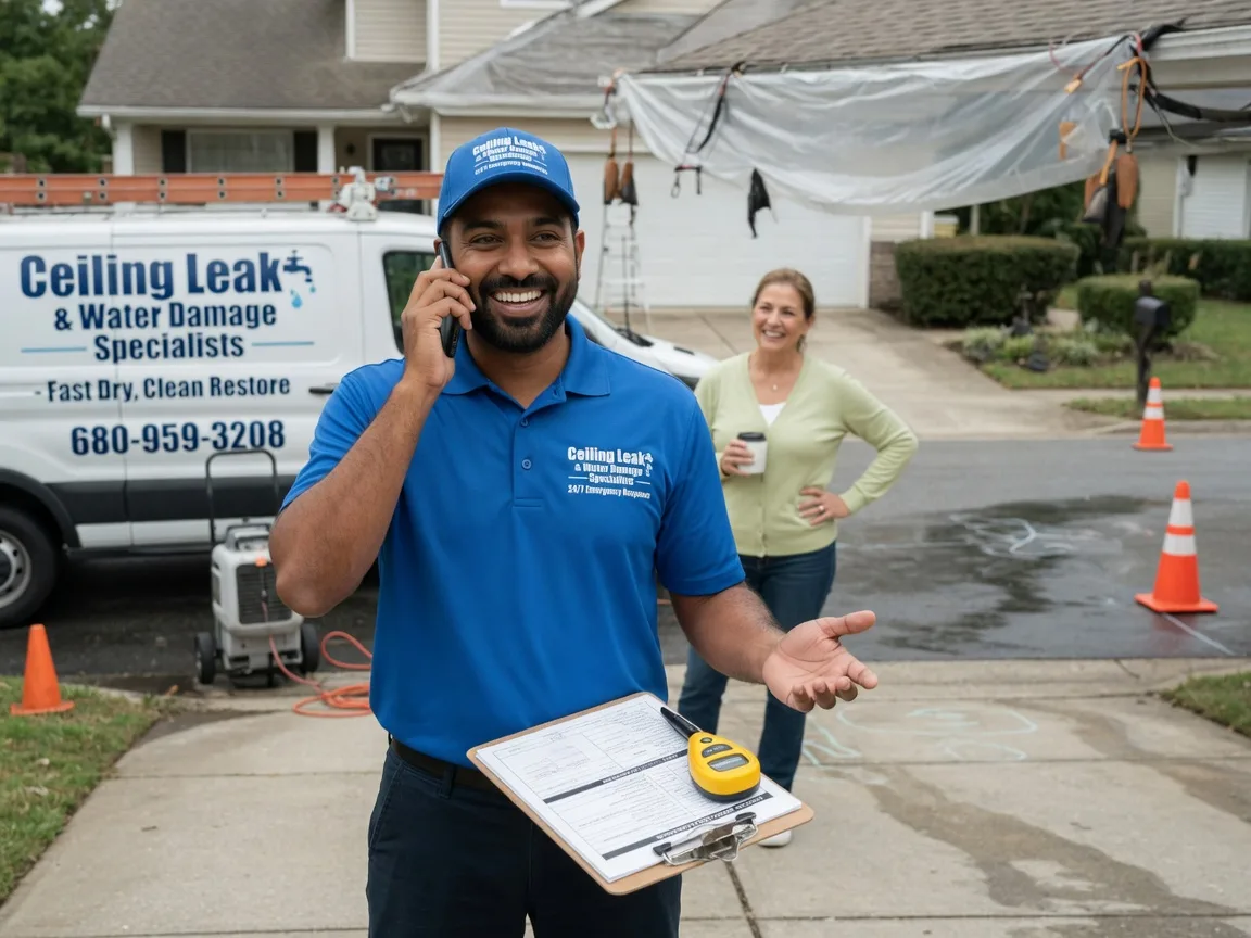 Ceiling Leak Cleanup Cherry Hill, NJ FAQs